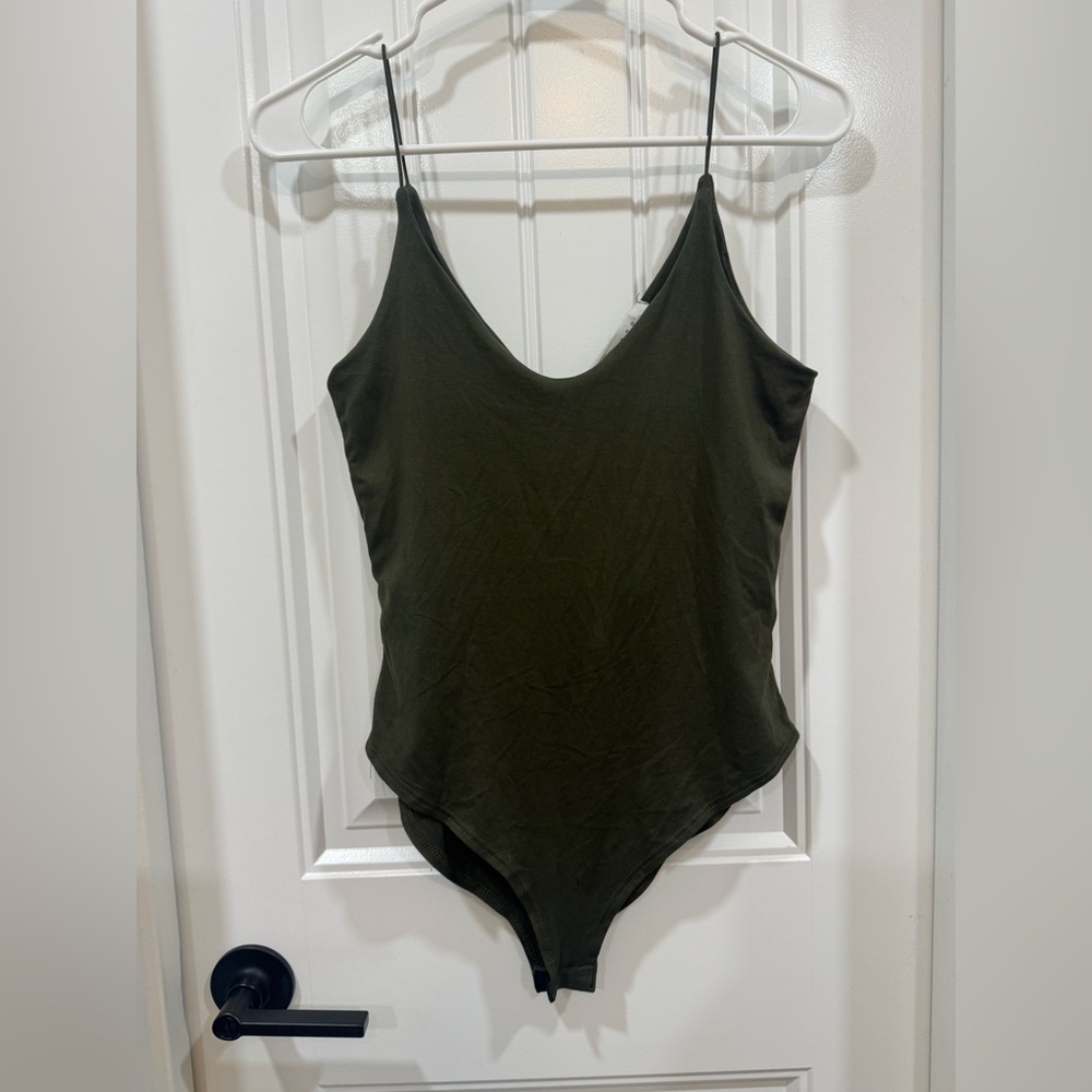Gaze Dark Green Women's Shapewear Bodysuit